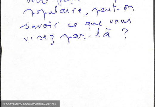 Questions d un journaliste au sujet du Mirage page 3
