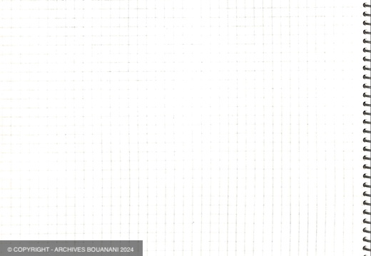 Manuscrit decoupage Mirage cahier vert page 038