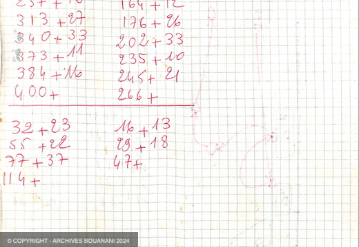 Manuscrit decoupage Mirage cahier vert page 056