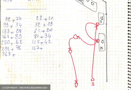 Manuscrit decoupage Mirage cahier vert page 057